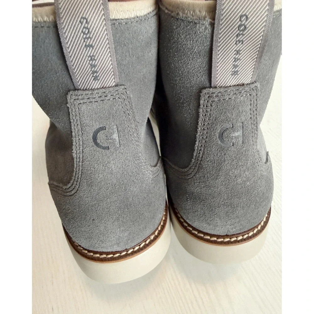Cole HaanMen's Suede Dress Boots In Size 13 M Excellent Condition